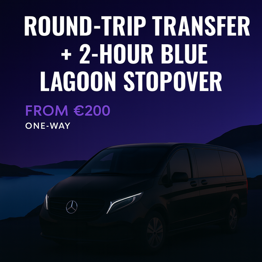 Round‑Trip Transfer + 2‑Hour Blue Lagoon Stopover