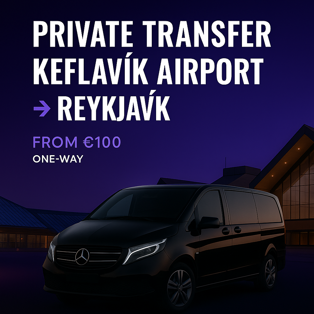 Private Transfer: Keflavík Airport → Reykjavík
